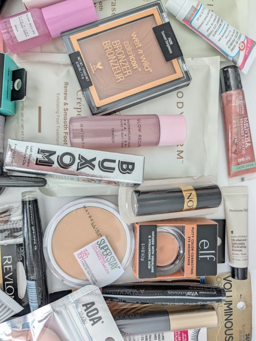 Mixed Beauty Skincare Cosmetics Lot Samples Travel Full Size Over 70 Pcs NEW - Picture 6 of 9